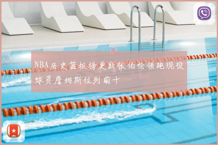 NBA历史篮板榜更新张伯伦领跑现役球员詹姆斯位列前十