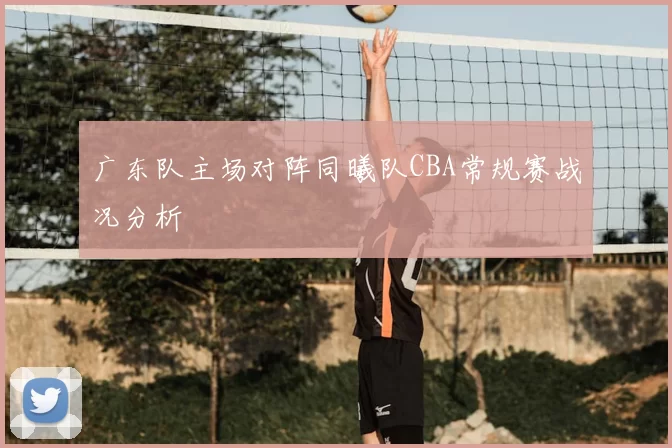 广东队主场对阵同曦队CBA常规赛战况分析