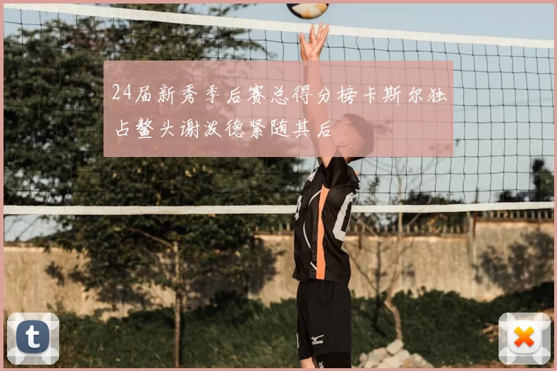 24届新秀季后赛总得分榜卡斯尔独占鳌头谢泼德紧随其后