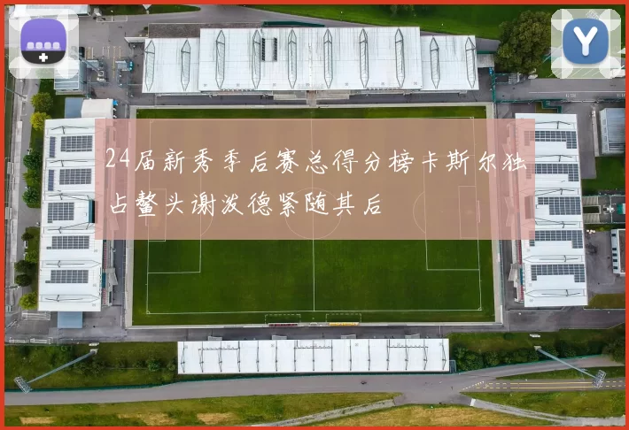 24届新秀季后赛总得分榜卡斯尔独占鳌头谢泼德紧随其后